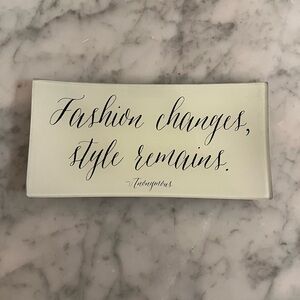 Decoupage Glass Tray